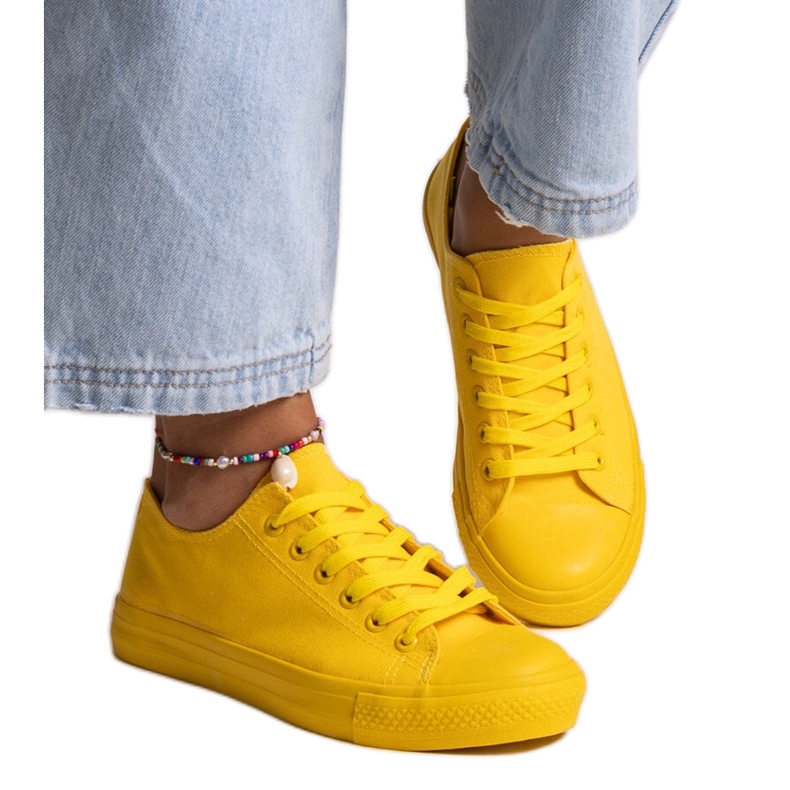 Zapatillas Nudar clásicas amarillas amarillo
