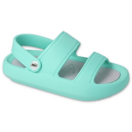 Befado Sandalias de espuma menta/ gris claro 069x007 verde Befado Sandalias de espuma menta/ gris claro 069x007 verde