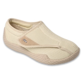 Dr.ORTO Zapatos befado de mujer con velcro, pu-young 431D002, beige