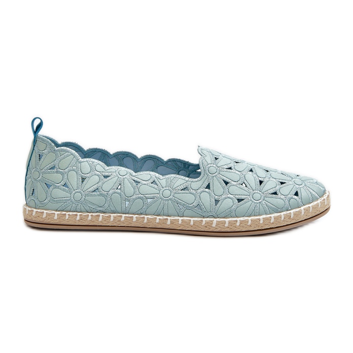 Bailarinas sin cordones Vennice con estampado floral de mujer de color azul Bailarinas sin cordones Vennice con estampado floral de mujer de color azul