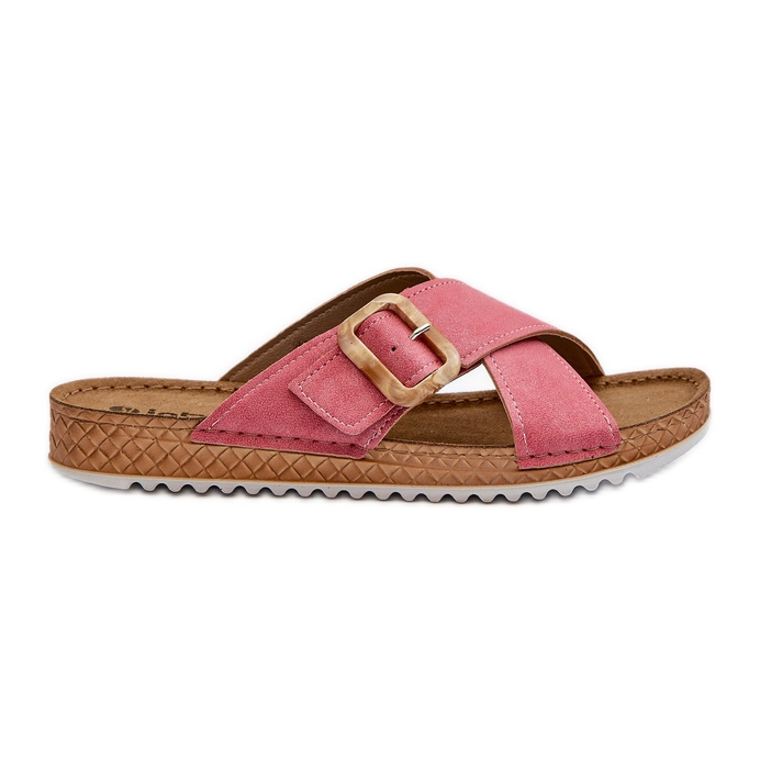 Chanclas Mujer Cómodas Con Hebilla Inblu VO000012 Rosa rosado Chanclas Mujer Cómodas Con Hebilla Inblu VO000012 Rosa rosado