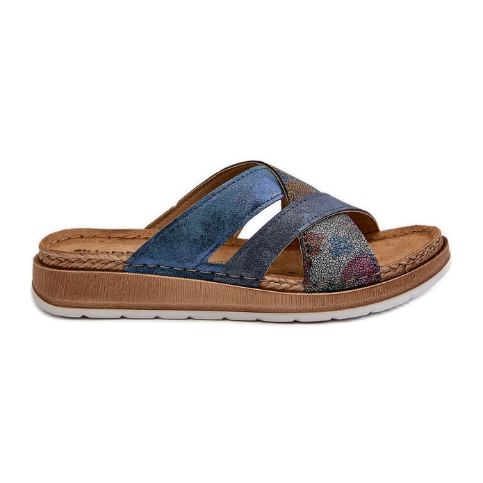 Chanclas Mujer Ligeras Cómodas Inblu GS000052 Azul Marino
