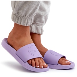 Chanclas de Mujer 4FMM00FFLIF045-52S Morado púrpura