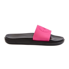 Chanclas de Mujer 4FMM00FFLIF045-55S Rosa y Negro