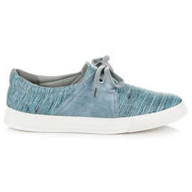 Kylie Deportivas Con Estampado Étnico azul Kylie Deportivas Con Estampado Étnico azul