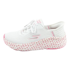 Zapatos Skechers W 129630/WPK blanco