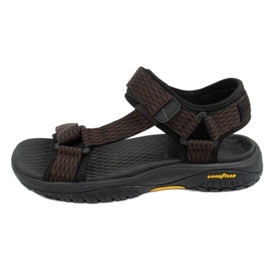 Sandalias Skechers M 204351/BRN negro