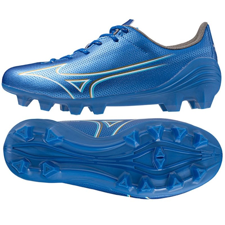 Zapatillas Mizuno Alfa Select Jr Fg P1GB246527 azul Zapatillas Mizuno Alfa Select Jr Fg P1GB246527 azul