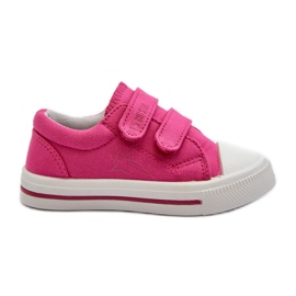 Zapatillas Infantiles Velcro Big Star NN374113 Fucsia rosado