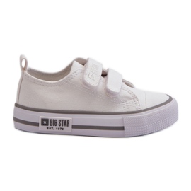 Zapatillas Infantiles Velcro Big Star LL374016 Blanco