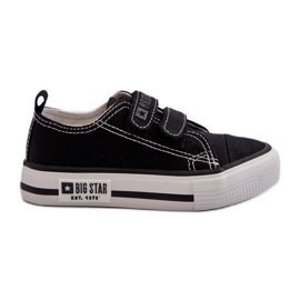 Zapatillas Infantiles Velcro Big Star LL374015 Negro