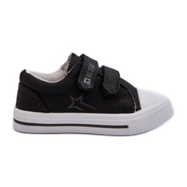 Zapatillas Infantiles Velcro Big Star NN374111 Negro