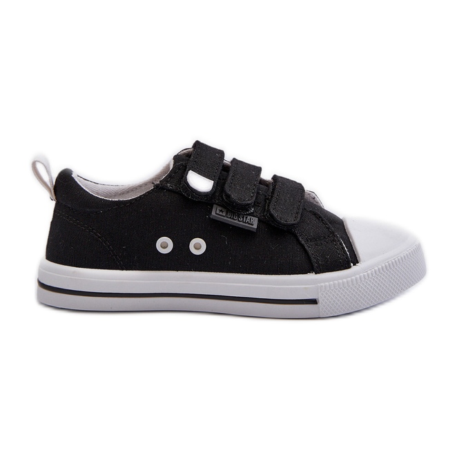 Zapatillas Infantiles Velcro Big Star NN374118 Negro