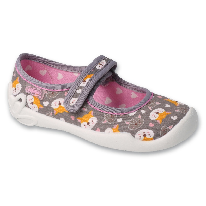 Zapato infantil befado 114X532 gris