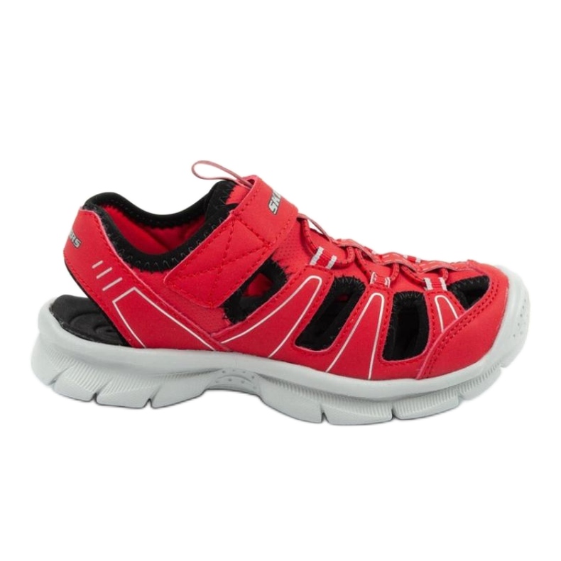 Sandalias Skechers Relix 406520L/RDBK rojo