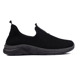 Deportivas de tejido negro