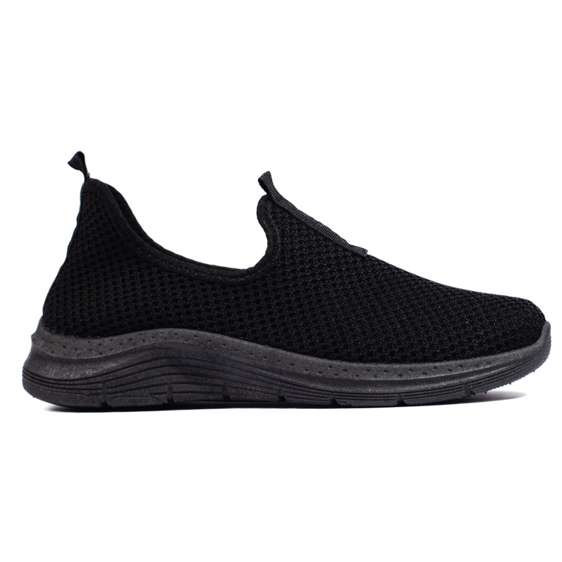 Deportivas de tejido negro
