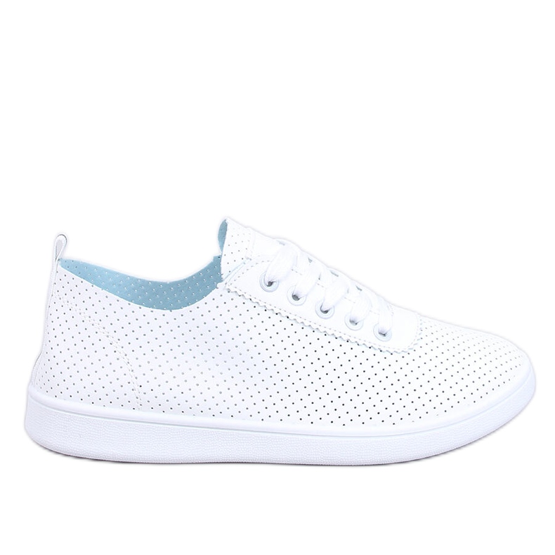 Zapatillas Ponts All White caladas blanco