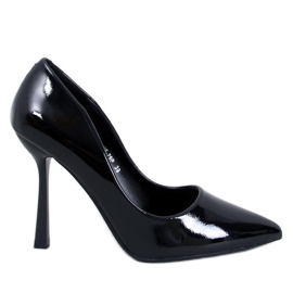 Anika Zapatos de salón de mujer lacados en negro