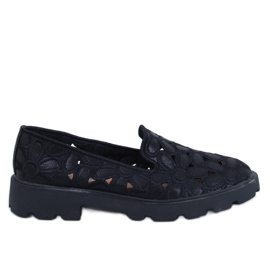 Mocasines calados Redoni negro