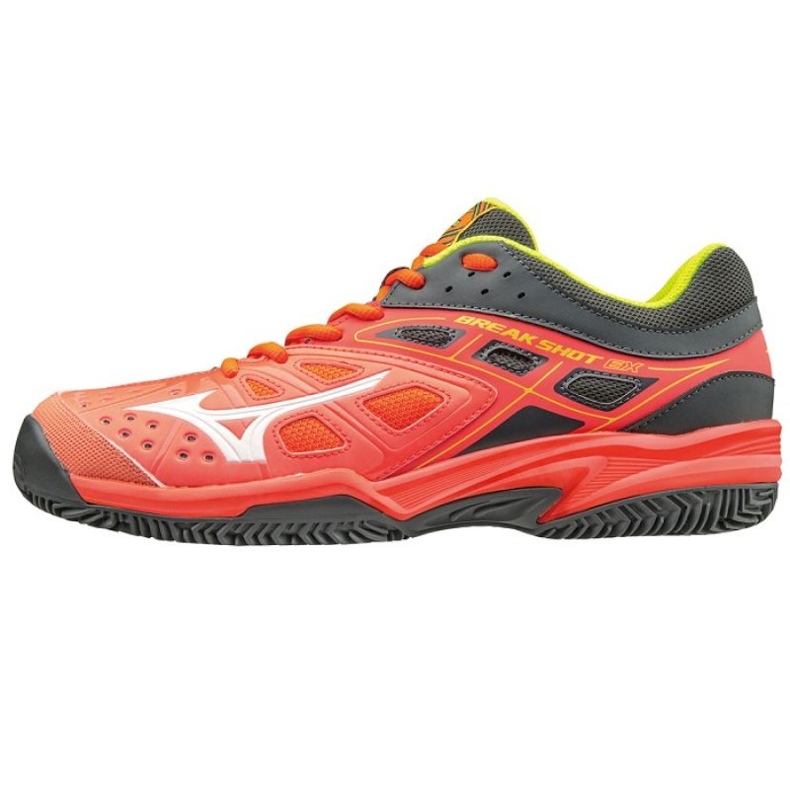 Zapatillas Mizuno Break Shot Ex Cc 61GC172602 rojo