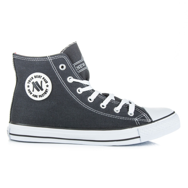 New Age Zapatillas altas de hombre gris