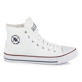 New Age Zapatillas altas de hombre blanco
