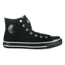 New Age Zapatillas altas de hombre negro