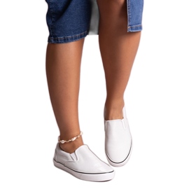 Las brillantes zapatillas blancas de Sheliana. blanco Las brillantes zapatillas blancas de Sheliana. blanco