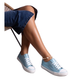 Zapatillas Rashidah azul brillante