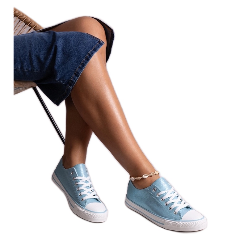Zapatillas Rashidah azul brillante