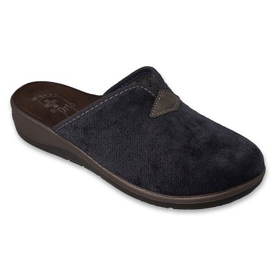 Zapatillas de mujer Dr.ORTO Befado con aplicación de piel 135D001, gris