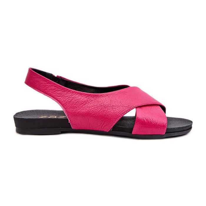 Zazoo 40407 Sandalias Mujer Piel Fucsia rosado
