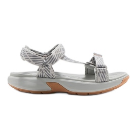 Sandalias Deportivas Mujer 4FRSS24FSANF049-26S Gris claro