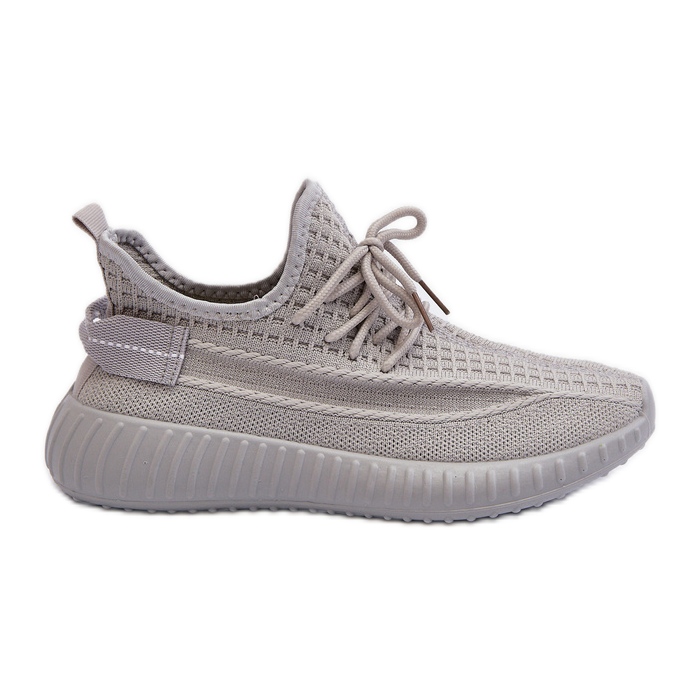 Zapatillas Deportivas Sin Cordones De Tela Para Mujer Gris Nelmarie