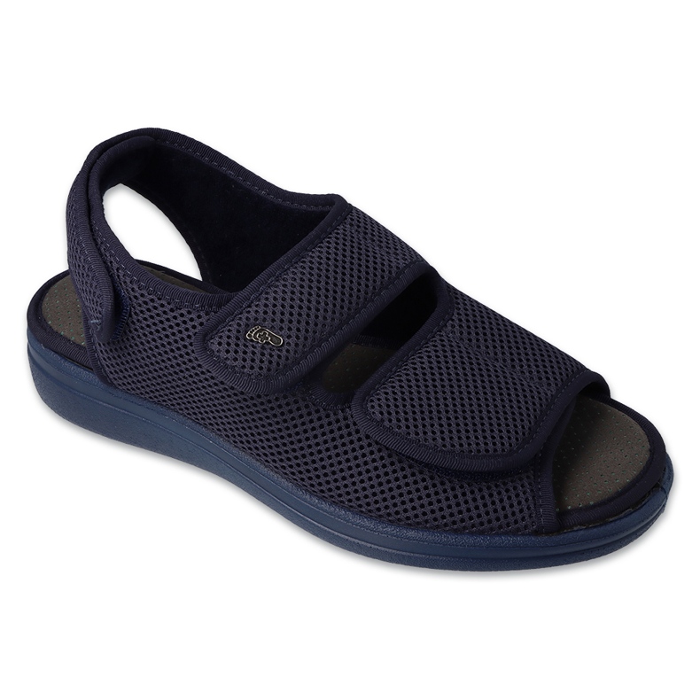 DR.ORTO Sandalias hombre befado con velcro 077M002 azul marino