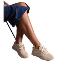 Deportivas Khitam beige