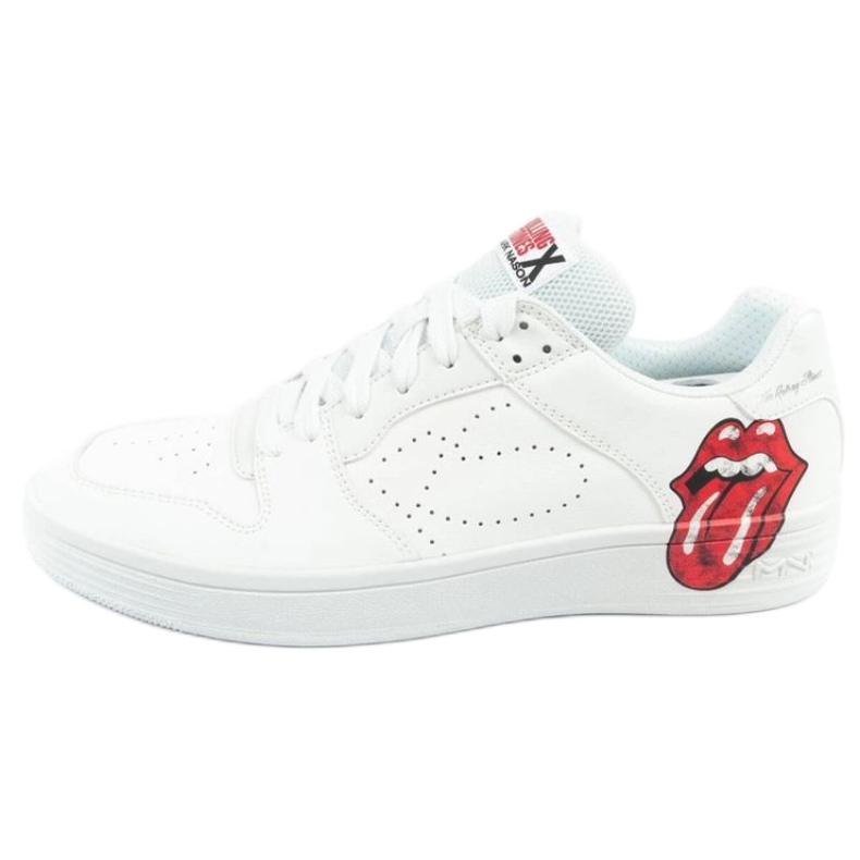 Zapatillas Skechers Palmilla Rolling Stones 210748/WHT blanco
