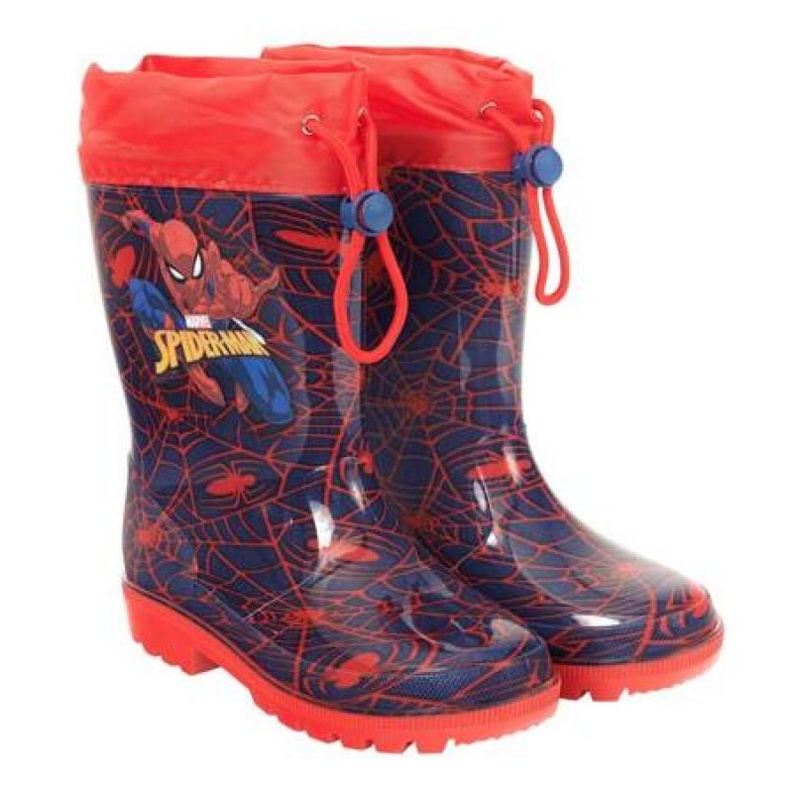 Coqui Botas de agua Perletti Spiderman 98073 azul