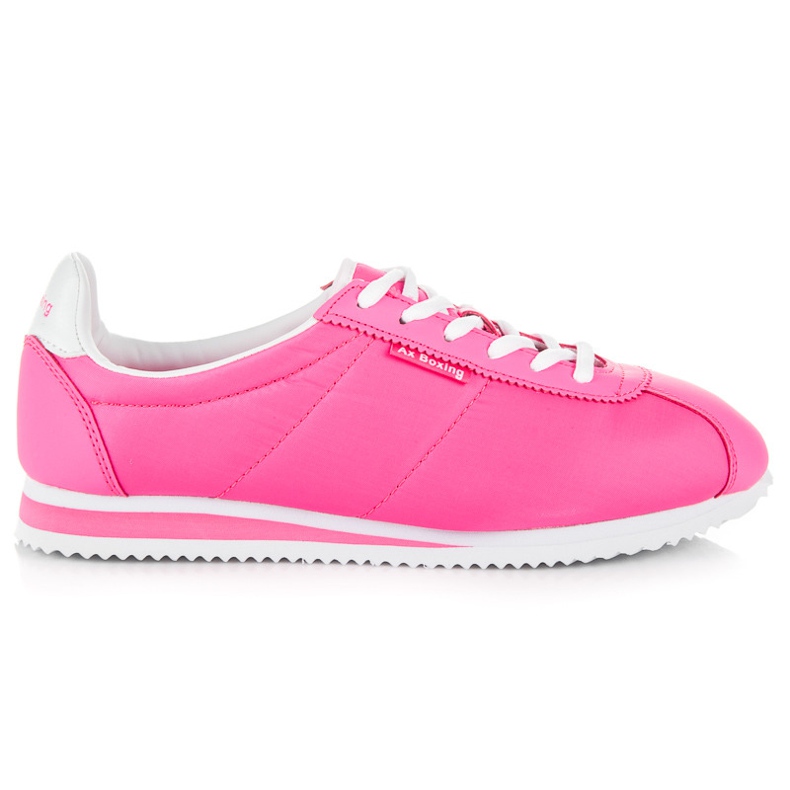 Ax Boxing Calzado deportivo atado rosado