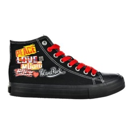Zapatillas altas para hombre - 30. Pol 'AND'ROCK X Big Star OO174801 - Preventa negro
