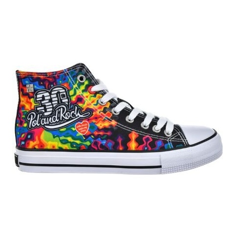 Zapatillas altas para hombre - 30. Pol 'AND'ROCK X Big Star OO174800 - Reserva negro