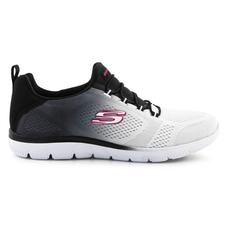 Zapatillas Skechers SUMMITS-BRIGHT W 149536-BKW blanco