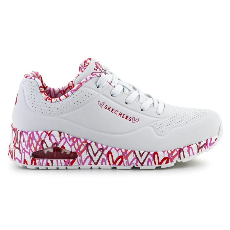 Zapatos Skechers Uno-Loving Love 155506-WRPK blanco Zapatos Skechers Uno-Loving Love 155506-WRPK blanco