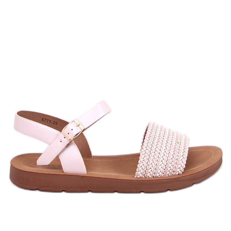 Sandalias Salinon OFF-WHITE estilo boho beige Sandalias Salinon OFF-WHITE estilo boho beige