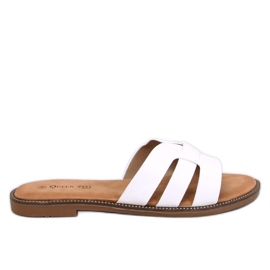 Chanclas de mujer Charnes Blanco