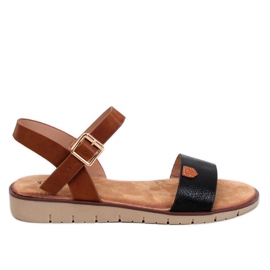 Sandalias mujer Almera Negro