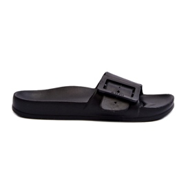 Pantuflas de Mujer Big Star con Hebilla Negra FF274A389 negro