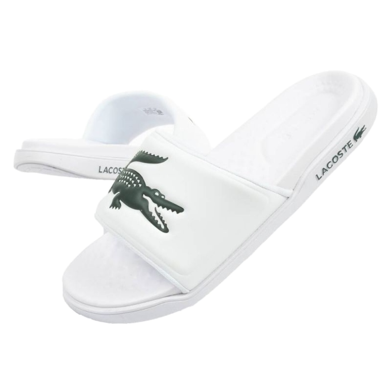 Chanclas Lacoste Croco Dualiste 201R5 743CMA00201R5 blanco