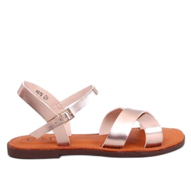 Sandalias mujer Herve Champán rosado